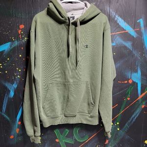 Green Champion Hoodie SZ M #108‎